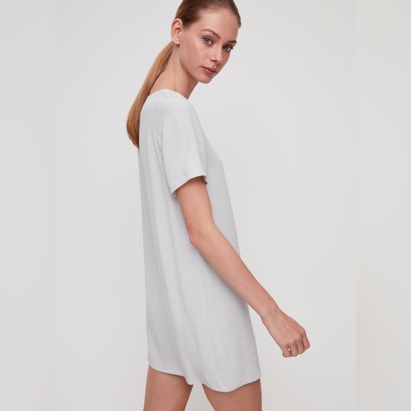 ARITZIA WILFRED FREE TEIGEN T SHIRT DRESS OAK S - Picture 4 of 7
